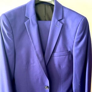 Purple Slim Fit Suit from TopMan